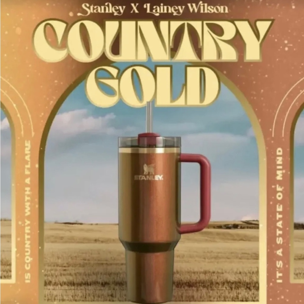 Stanley x Lainey Wilson Country Gold Tumbler 40OZ